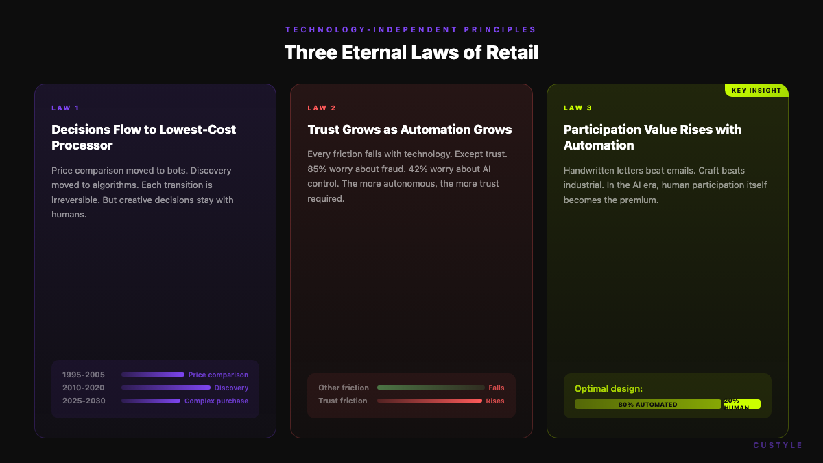 Three Eternal Laws of Retail